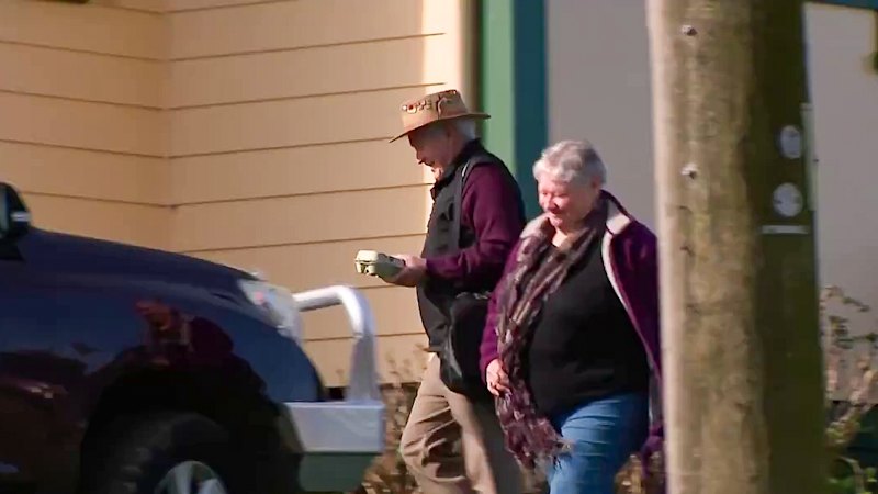 Round of applause as mushroom lunch survivor returns to Korumburra church
