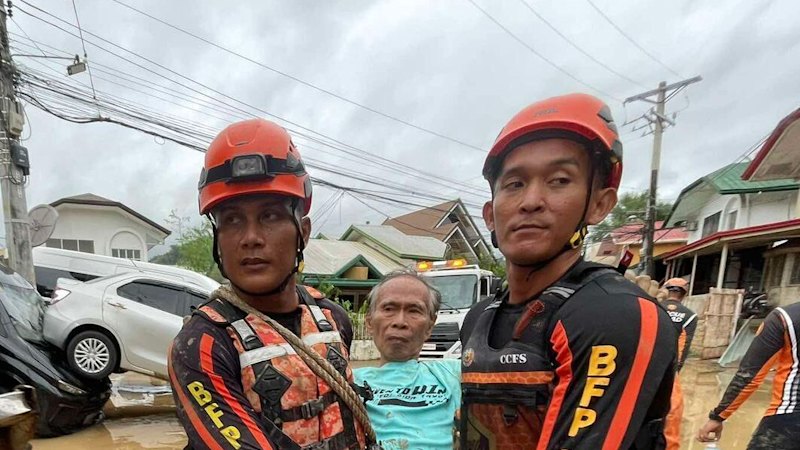 Death toll reaches 46 as Typhoon Kalmaegi tears through the Philippines