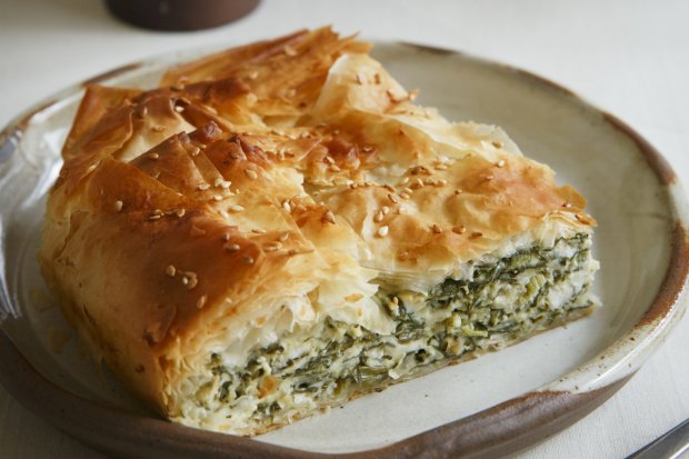 Frank Camorra: Spanakopita and fatoush salad for a leisurely weekend lunch