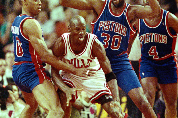 Michael jordan detroit pistons discount