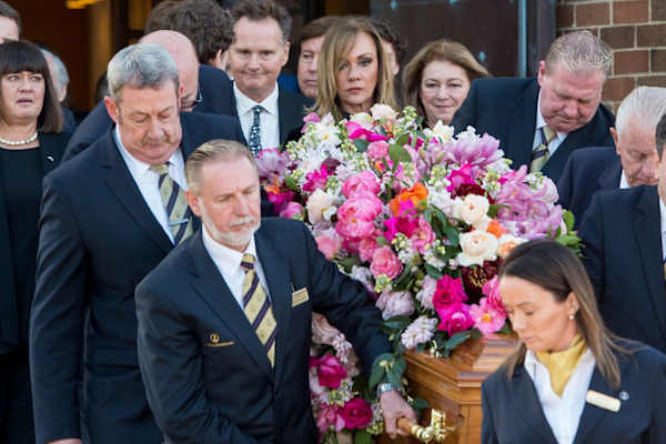 Funeral for Lady Susan Renouf
