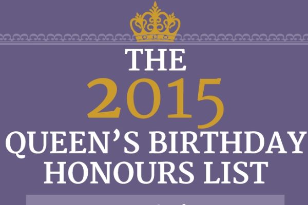 Queens Birthday Honours 2015 Full List