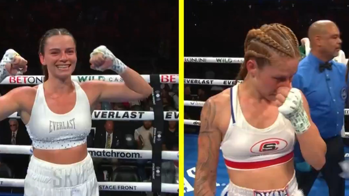Skye Nicolson retains WBC featherweight title against Dyana Vargas