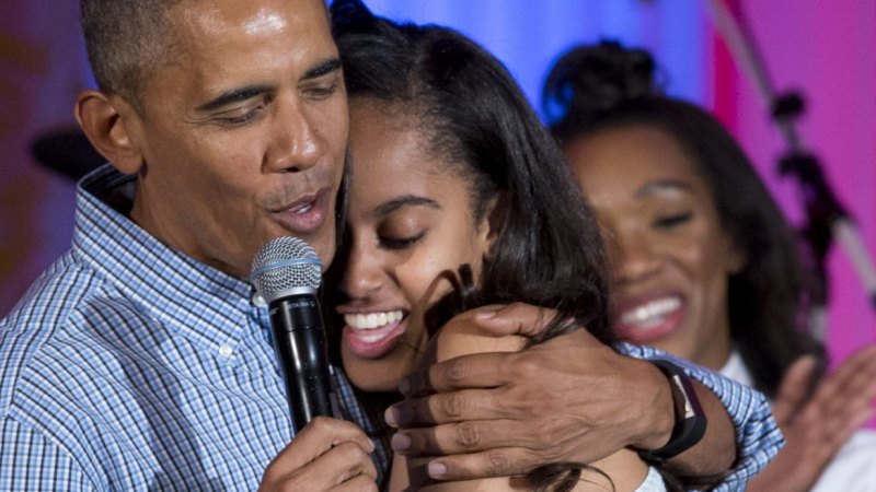 Barack Obama Sings Happy Birthday To Daughter Malia