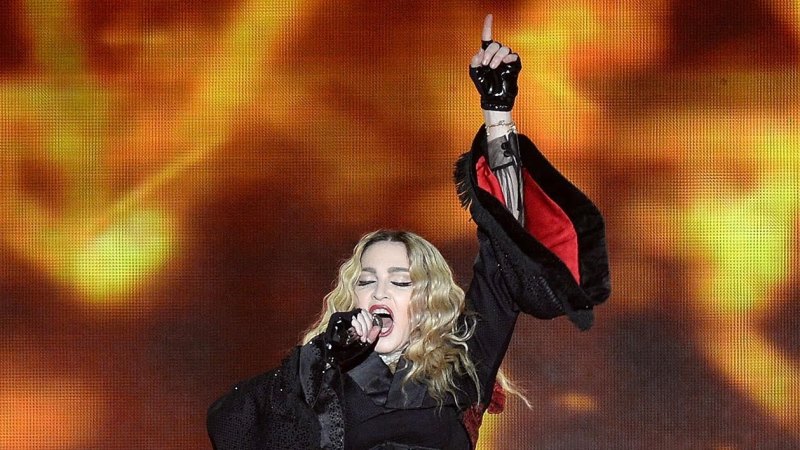 Madonna Exposes Fan At Second Brisbane Show