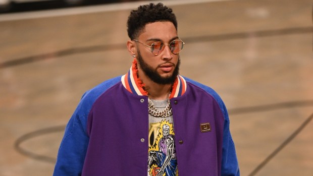 NBA 2022 Ben Simmons not a sympathetic figure in Nets locker room courtside attire irks teammates
