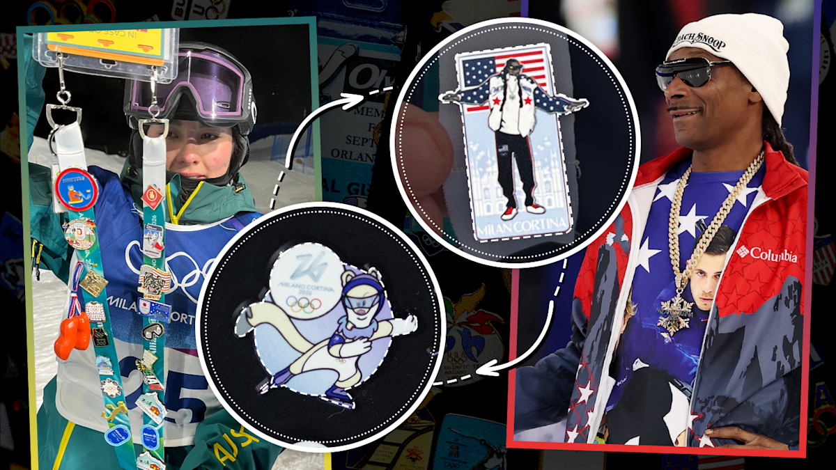 Winter Olympics 2026 | Athletes trading pins at Milano Cortina