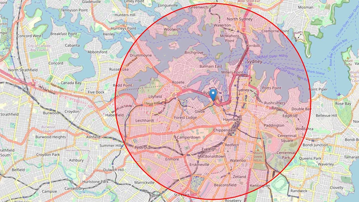 Coronavirus NSW lockdown restrictions: How to check what is in your 5km ...