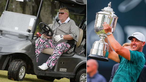 US PGA Championship 2019 Guide tee times John Daly causes stir with cart Aussies in action top contenders draw Tiger Woods chasing history