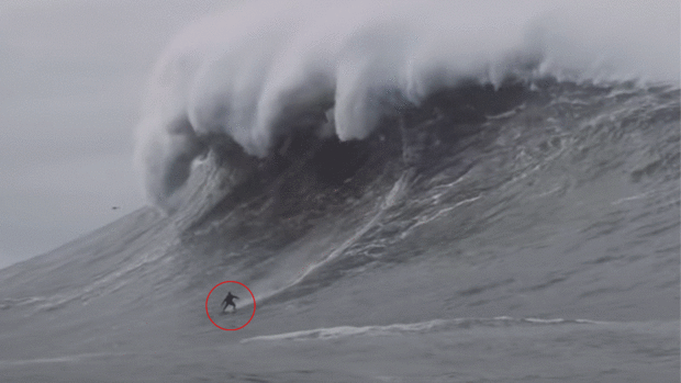 Surfing news 2024 Big wave surfer Sebastian Steudtner likely breaks Guinness World Record in Portugal