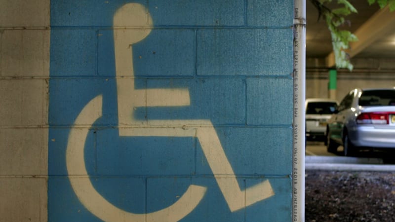 Mobility parking permit holder fined for parking in ...