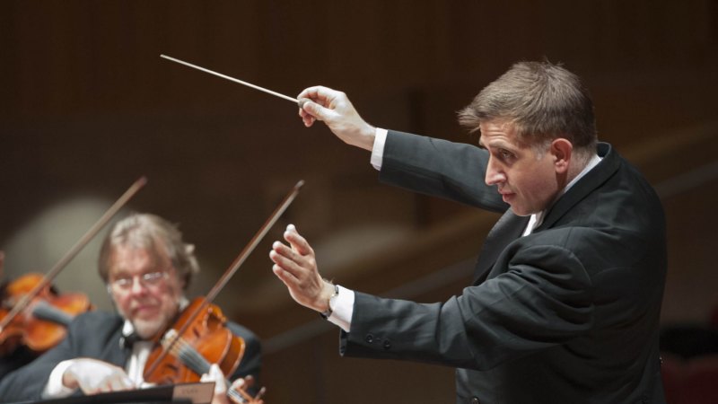 Canberra Symphony Orchestra conductor Nicholas Milton is a Grammy nominee