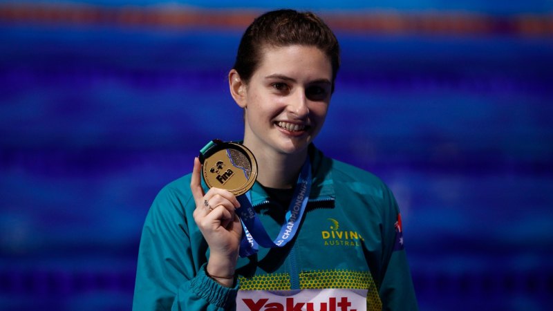 Australia's Maddison Keeney wins 1m springboard gold