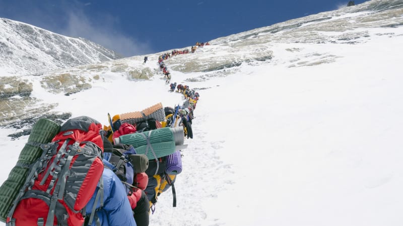 Bodies frozen in silence at the roof of the world