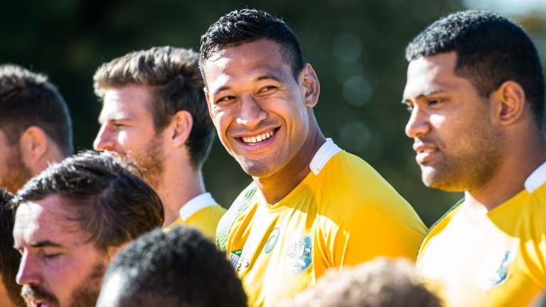 Israel Folau Steps Up For Rugby World Cup Showpiece On Nrl