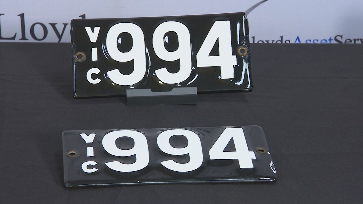 The insane price this three-digit number plate could sell for | Nine.com.au