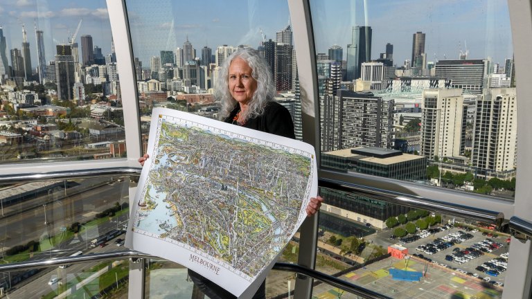 Incredible Change Much Loved 1991 Map Of Melbourne Is Updated For