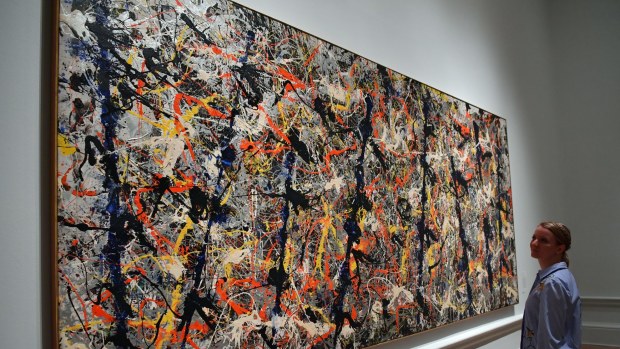 Jackson Pollock s Blue Poles now worth 350m