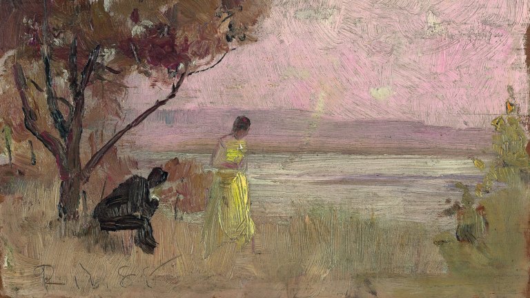 Tom Roberts Cigar Box Lids A Touchstone Of Australian Impressionism