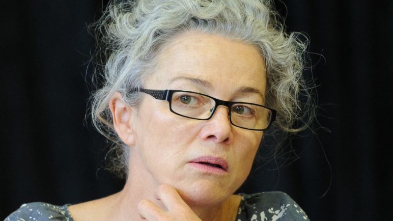 Sarah Peirse in MTC's The Children, a nightmare vision of the 'quake' to come