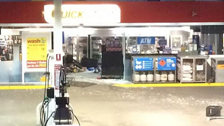 Ram Raid Thieves Leave Unique Calling Card On Suspected Getaway Car In Mount Waverley