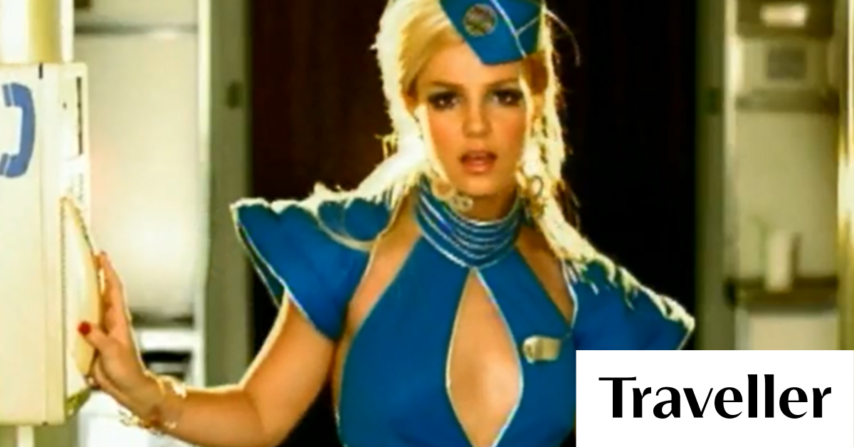 Britney spears air sales hostess fancy dress