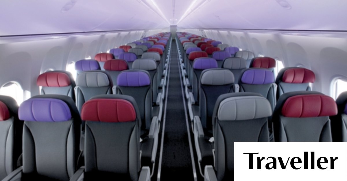 Virgin australia sale carry on size