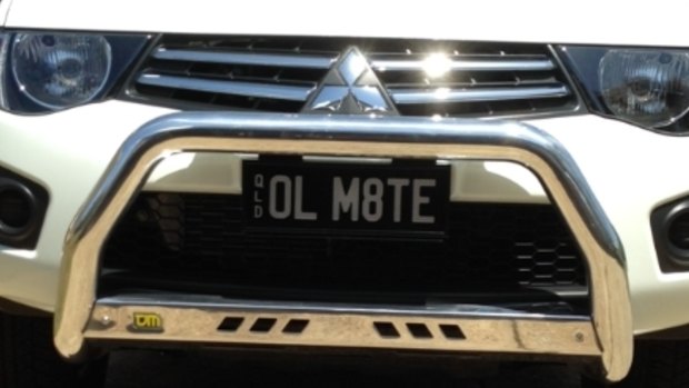 Funny top number plates