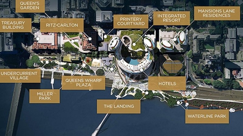 Queens Wharf development: the plan