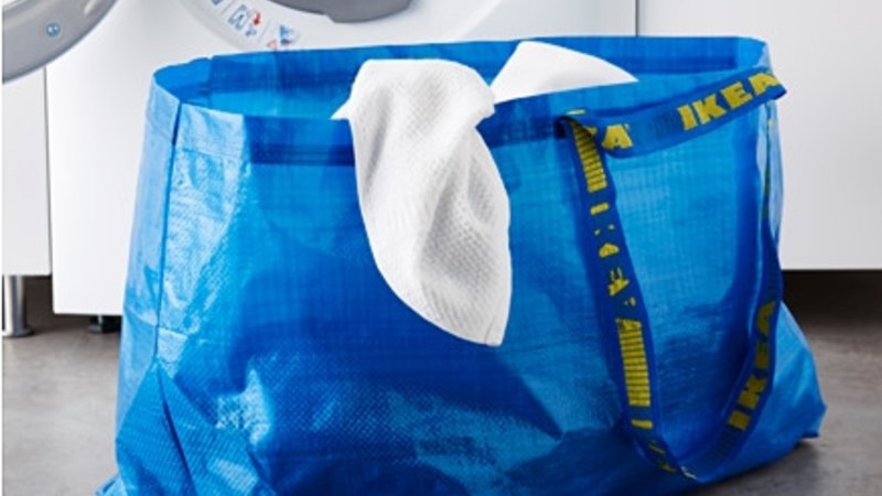 Ikea blue discount shopping bag