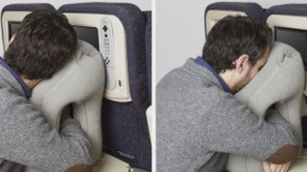 Pockindo Travel Pillow The face plant pillow for a perfect mid air sleep