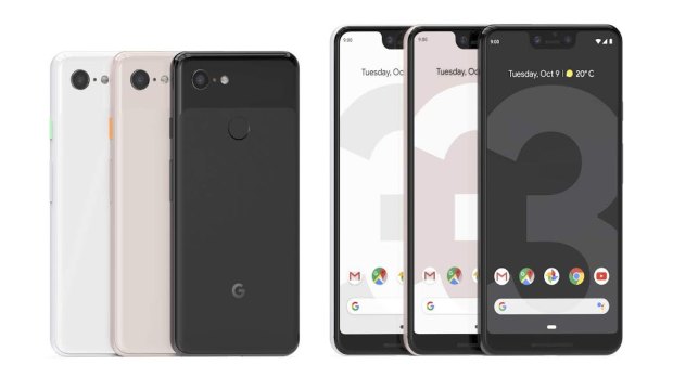 The Google Pixel 3 and Google Pixel 3 XL.