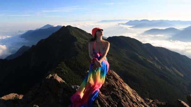 Tragic death: Gigi Wu, the 'bikini hiker'.