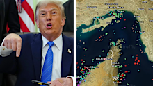 Trump Hormuz split