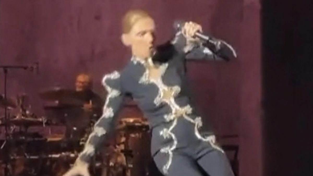 Celine Dion takes nasty tumble onstage during comeback residency show
