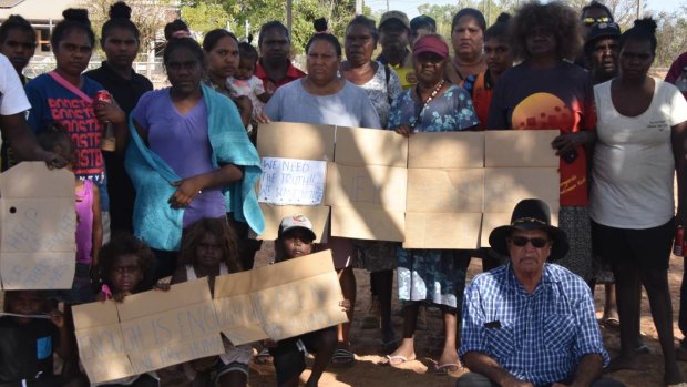 Locals at the remote indigenous community of Doomadgee protest over several deaths at the local hospital, most recently an 18-year-old woman.