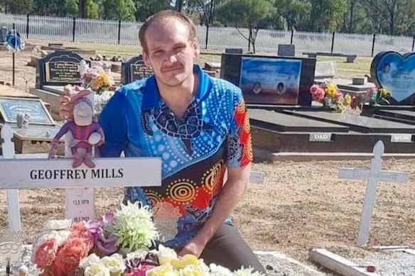 Landon Germanotta-Mills in a picture posted in 2024.