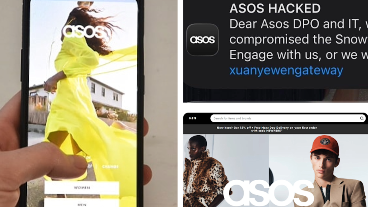 客户收到有关可能遭到黑客攻击的威胁应用程序警报后，ASOS 称其为“未经授权的活动”
