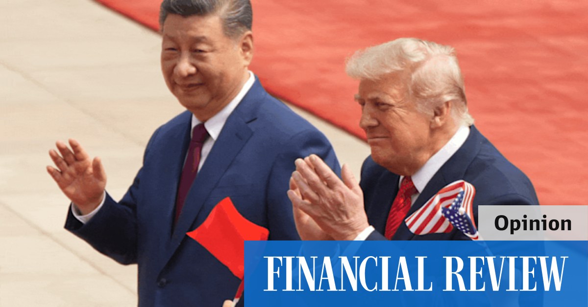 The meeting between  Xi Jinping and Donald Trump was not a meeting of unconstrained strongmen. As former prime minister Scott Morrison writes, it was a meeting of leaders who each needed the other not to make things worse.
