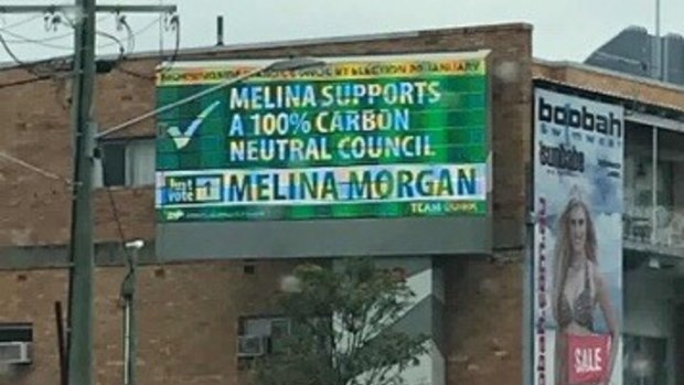 'Green' LNP byelection sign has Brisbane Greens seeing red
