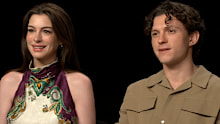Anne Hathaway and Tom Holland discuss their new film The Odyssey.