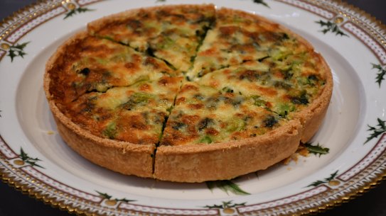 The coronation quiche will be the centrepiece of celebration lunches across the UK,