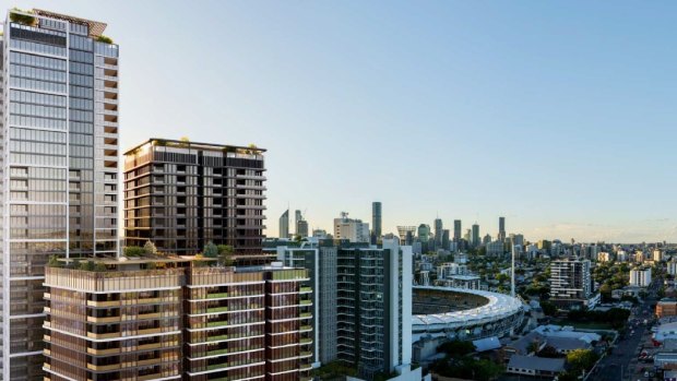 Another tower complex planned for Woolloongabba