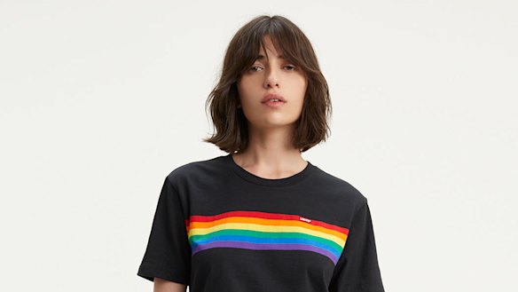 Levi's striped tee, $49.95