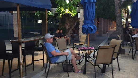 Aloha ... Prime Minister Scott Morrison on holiday in Hawaii during the bushfire crisis.
