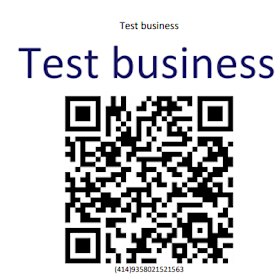 A QR code generated by Queensland’s system.