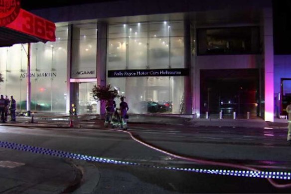 The luxury car dealership is run by Melbourne businessman Bobby Zagame. 