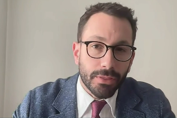 Meta’s global policy director Benjamin Good.