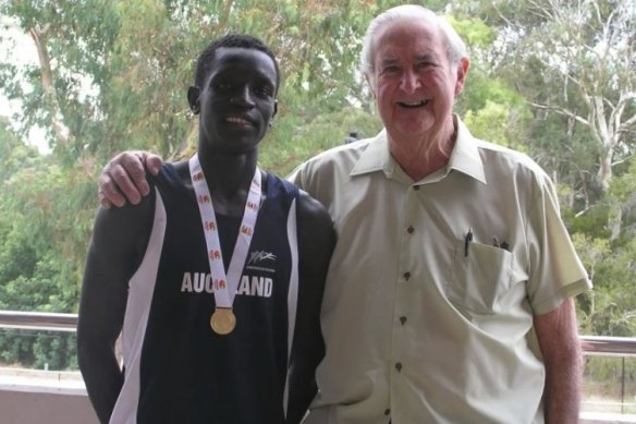 Peter Bol and Brian Moore. 