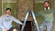 The couple fell in love with renovation after transforming a run-down Perth cottage.